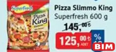 SUPERFRESH PİZZA SLİMMO KİNG 600 G fiyat ve kampanya bilgisi